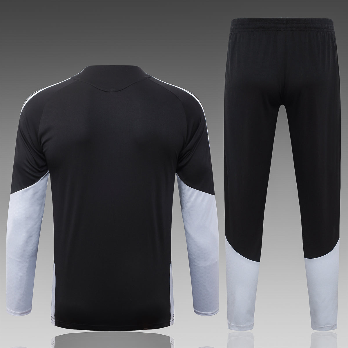 2026 Spain Black 2-star Half Zip Training Suit Adults Or Children