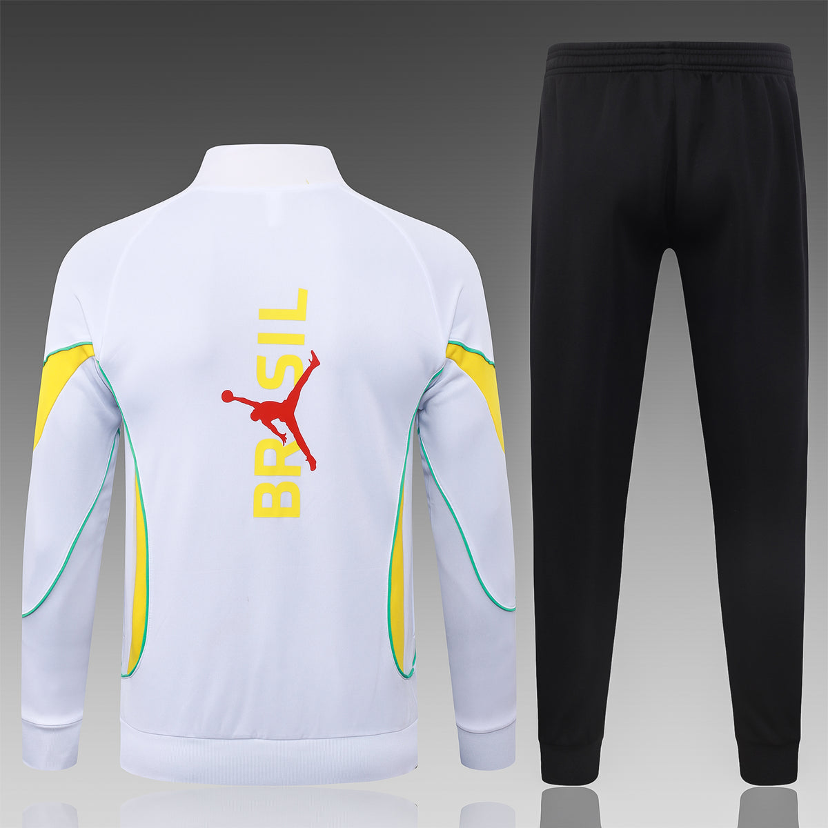2026 Brazil White Full Zip Training Suit Adults Or Children
