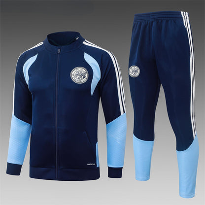 2026-27 Ajax Deep Blue Full Zip Training Suit Adults Or Children