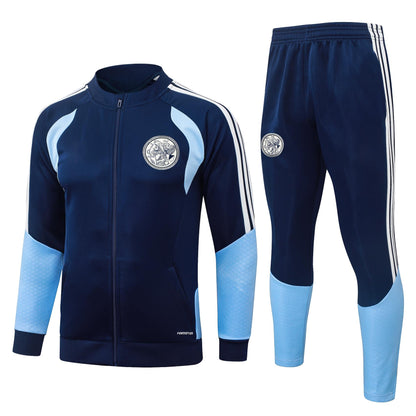 2026-27 Ajax Deep Blue Full Zip Training Suit Adults Or Children