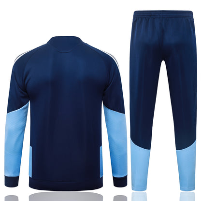 2026-27 Ajax Deep Blue Full Zip Training Suit Adults Or Children