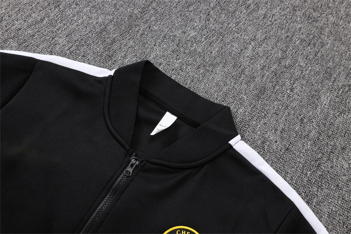 2026-27 Chelsea Black Full Zip Training Suit Adults Or Children