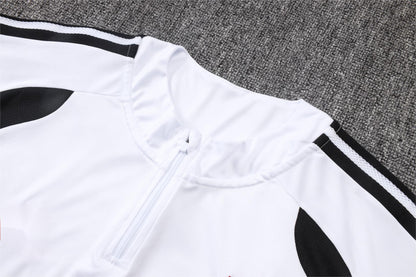 2026-27 Liverpool White Half Zip Training Suit Adults Or Children