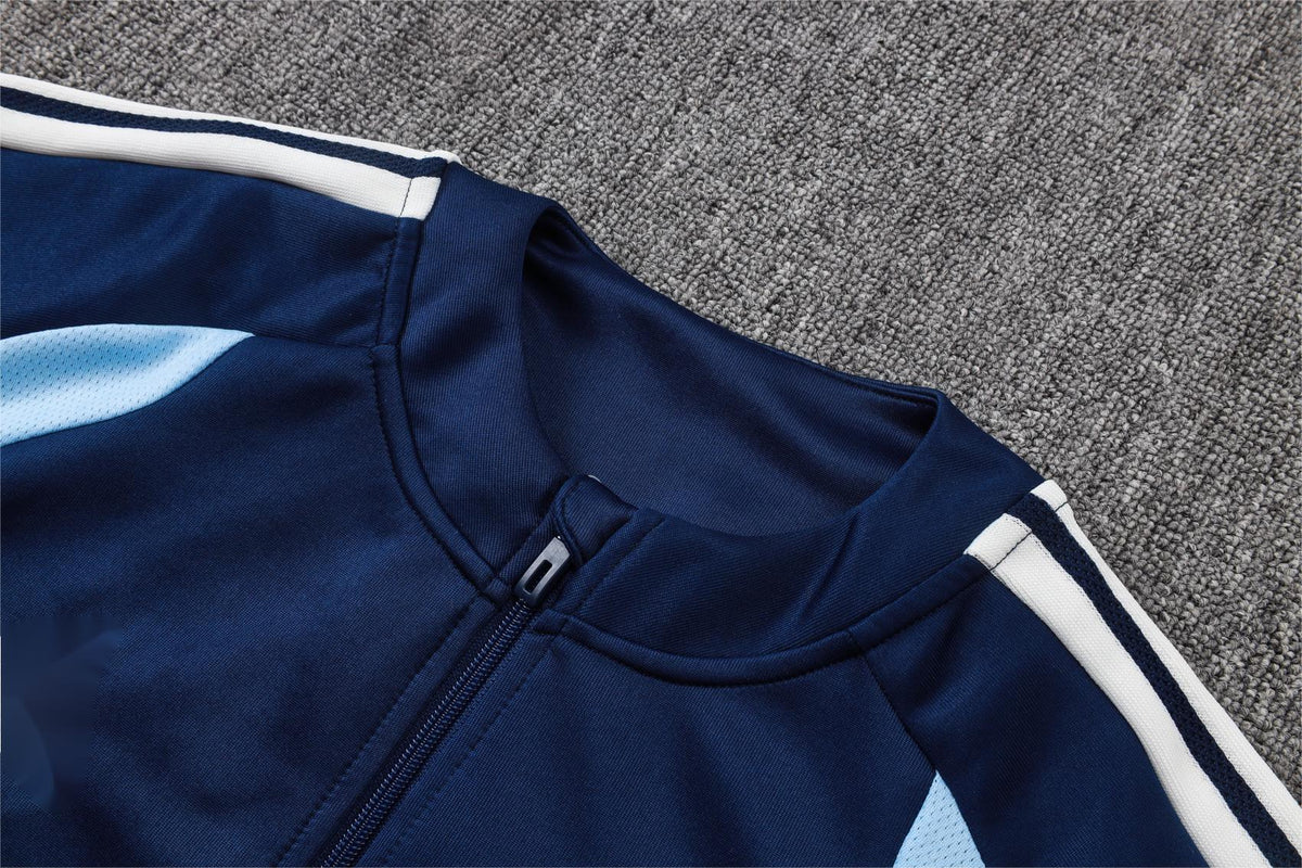 2026-27 Ajax Deep Blue Full Zip Training Suit Adults Or Children