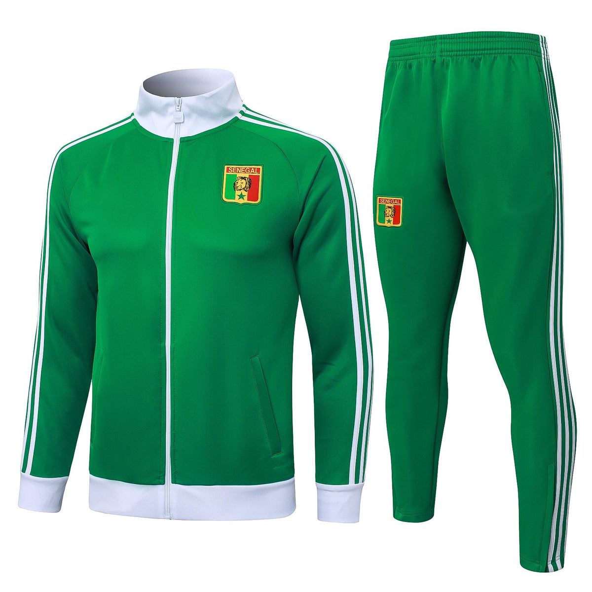 2026 Senegal Fruit Green Full Zip Training Suit Adults Or Children