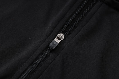 2026-27 Manchester United Black Half Zip Training Suit Adults Or Children