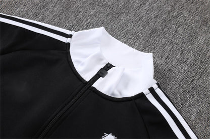 2026-27 Juventus Black Gray Full Zip Training Suit Adults Or Children
