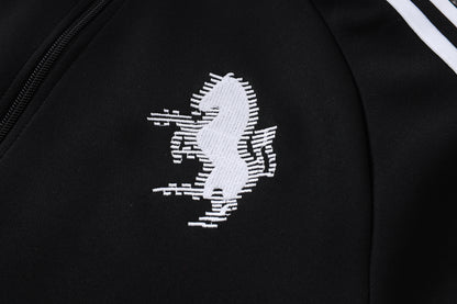 2026-27 Juventus Black Gray Full Zip Training Suit Adults Or Children