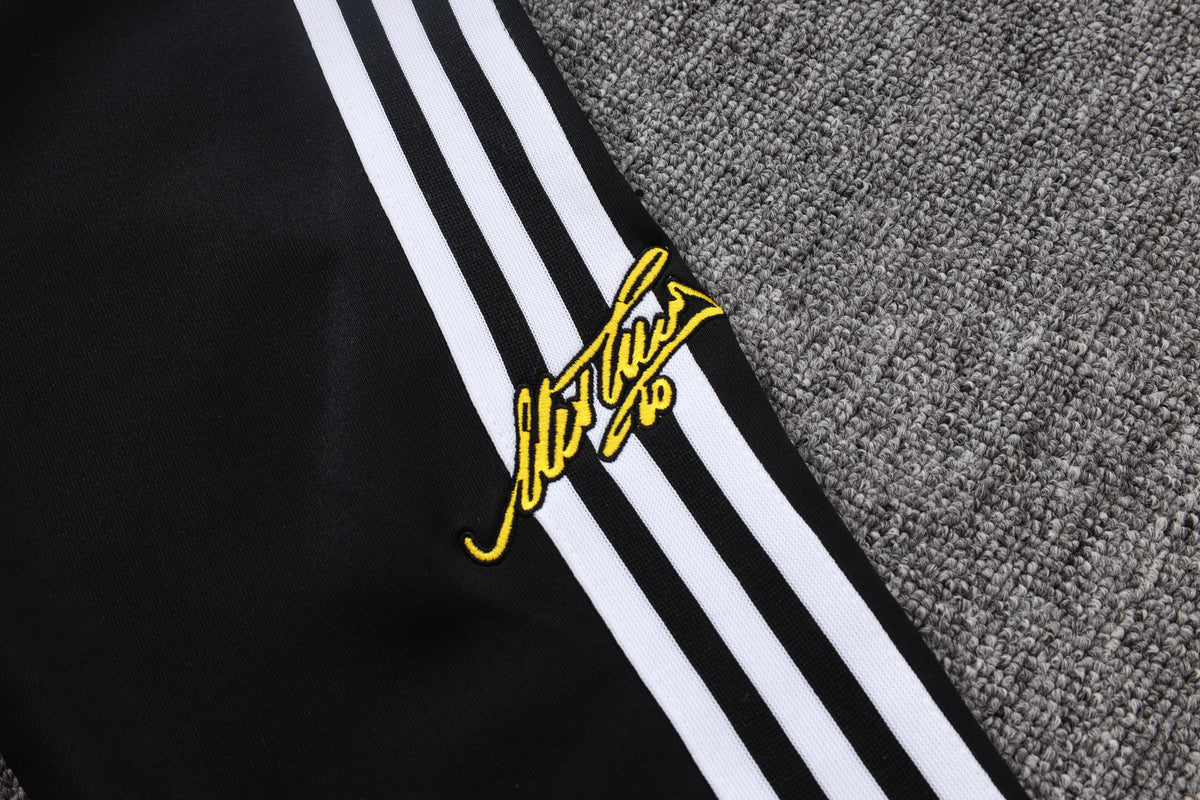 2026-27 Juventus Black Gray Full Zip Training Suit Adults Or Children