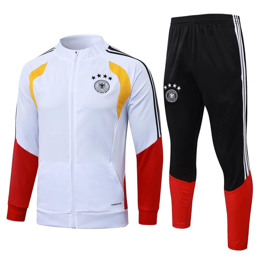 2026 Germany White Full Zip Training Suit Adults Or Children