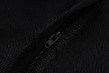 2026-27 Juventus Black Gray Full Zip Training Suit Adults Or Children