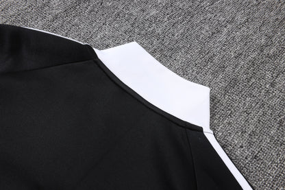 2026-27 Juventus Black Gray Full Zip Training Suit Adults Or Children
