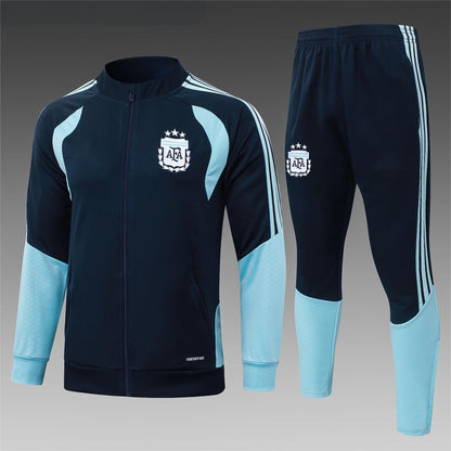 2026 Argentina Royal Blue Full Zip Training Suit Adults Or Children