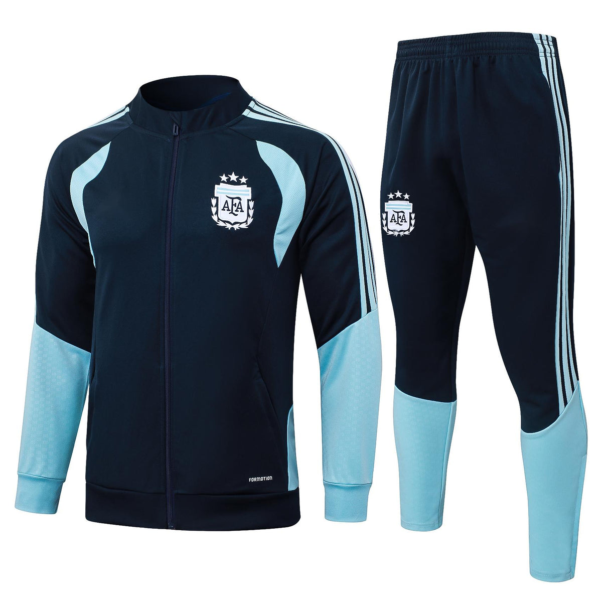 2026 Argentina Royal Blue Full Zip Training Suit Adults Or Children