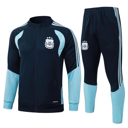 2026 Argentina Royal Blue Full Zip Training Suit Adults Or Children