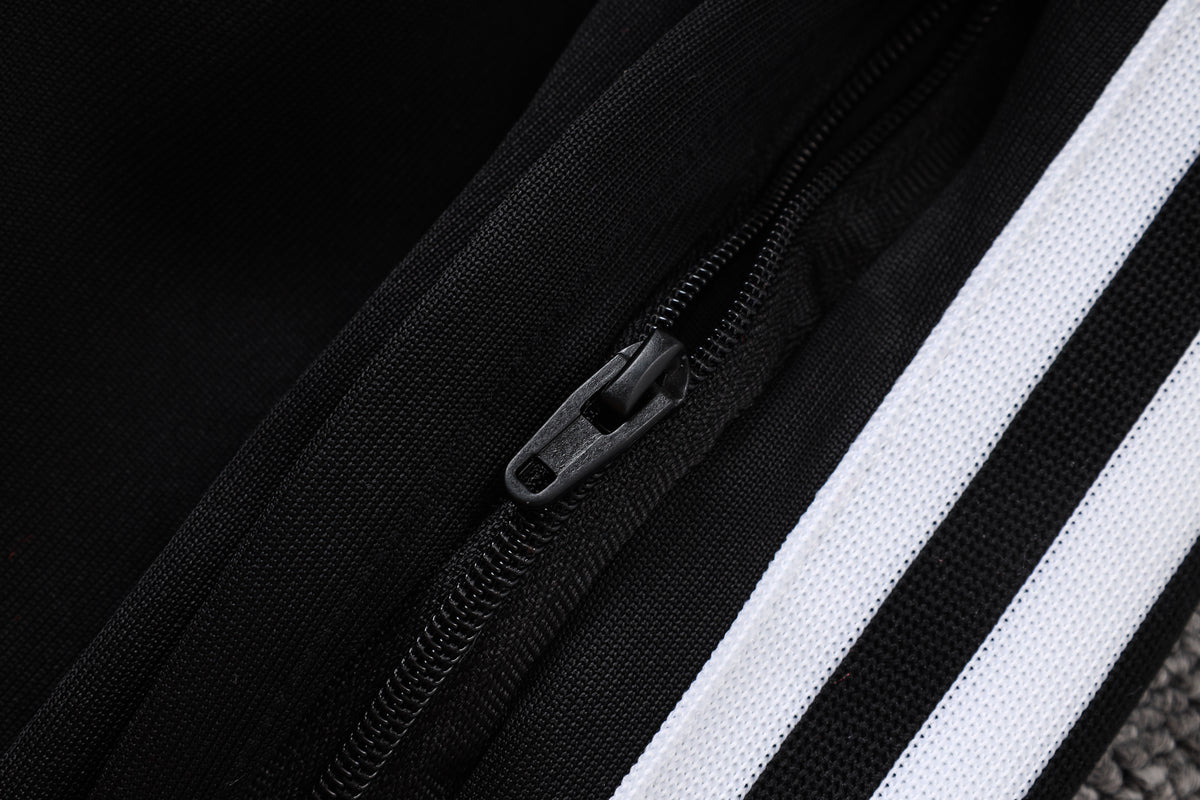 2026-27 Juventus Black Gray Full Zip Training Suit Adults Or Children