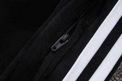 2026-27 Juventus Black Gray Full Zip Training Suit Adults Or Children