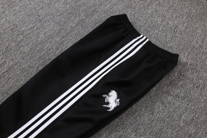 2026-27 Juventus Black Gray Full Zip Training Suit Adults Or Children