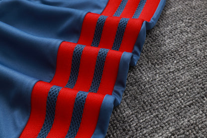 2026-27 Bayern Munich Half Zip Blue Training Suit Adults Or Children
