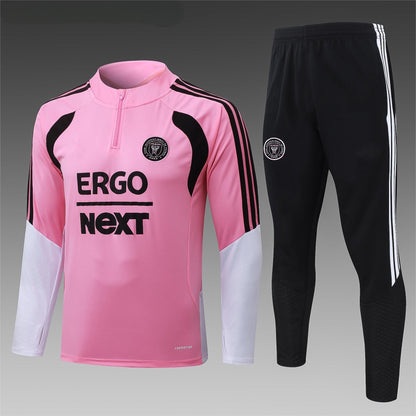 2026-27 Miami Pink Half Zip Training Suit Adults Or Children