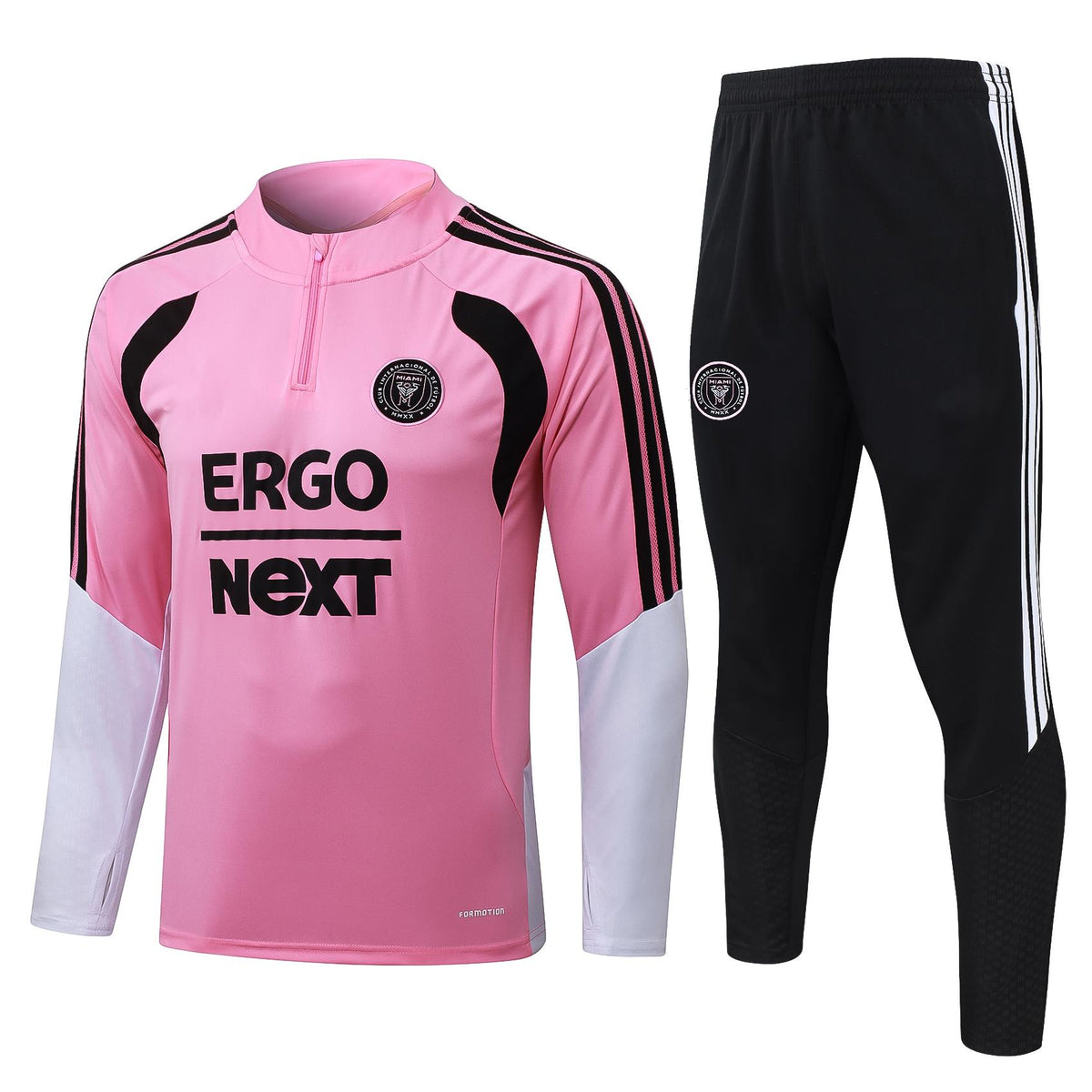 2026-27 Miami Pink Half Zip Training Suit Adults Or Children