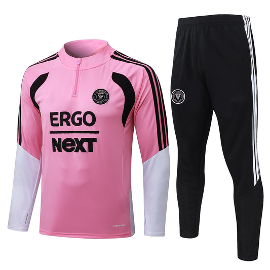 2026-27 Miami Pink Half Zip Training Suit Adults Or Children