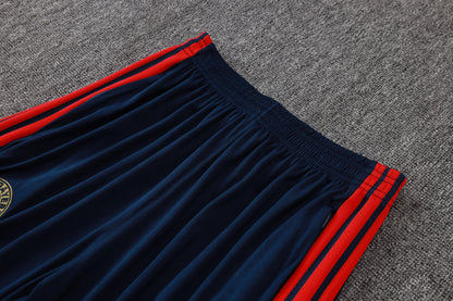 2026-27 Bayern Munich Half Zip Blue Training Suit Adults Or Children