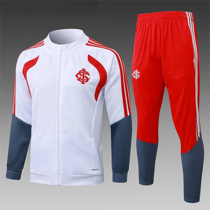 2026-27 Internacional White Full Zip Training Suit Adults Or Children