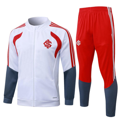 2026-27 Internacional White Full Zip Training Suit Adults Or Children
