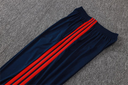 2026-27 Bayern Munich Half Zip Blue Training Suit Adults Or Children