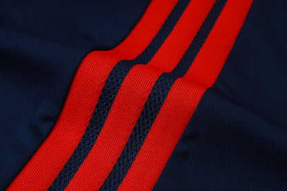 2026-27 Bayern Munich Half Zip Blue Training Suit Adults Or Children