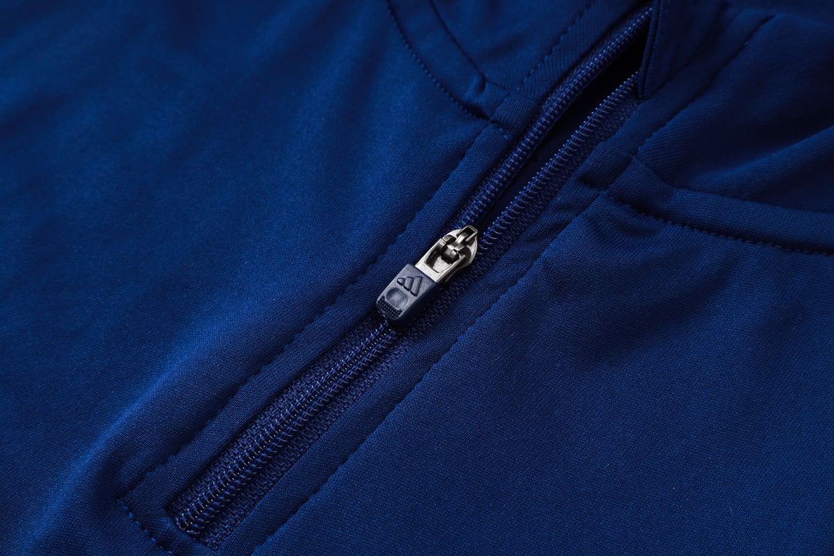 2026-27 Real Madrid Royal Blue Half Zip Training Suit Adults Or Children