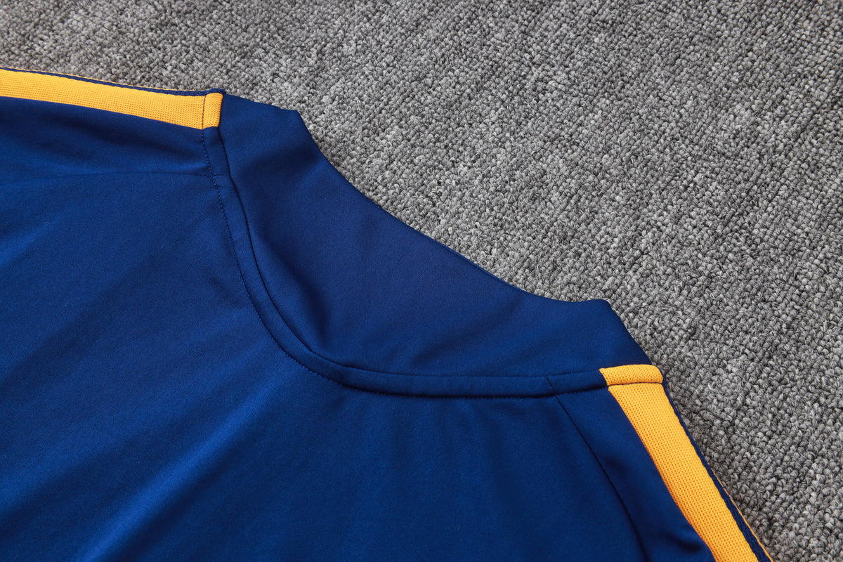 2026-27 Real Madrid Royal Blue Half Zip Training Suit Adults Or Children