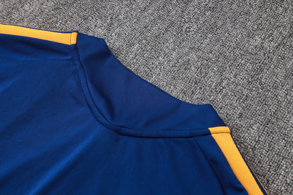 2026-27 Real Madrid Royal Blue Half Zip Training Suit Adults Or Children