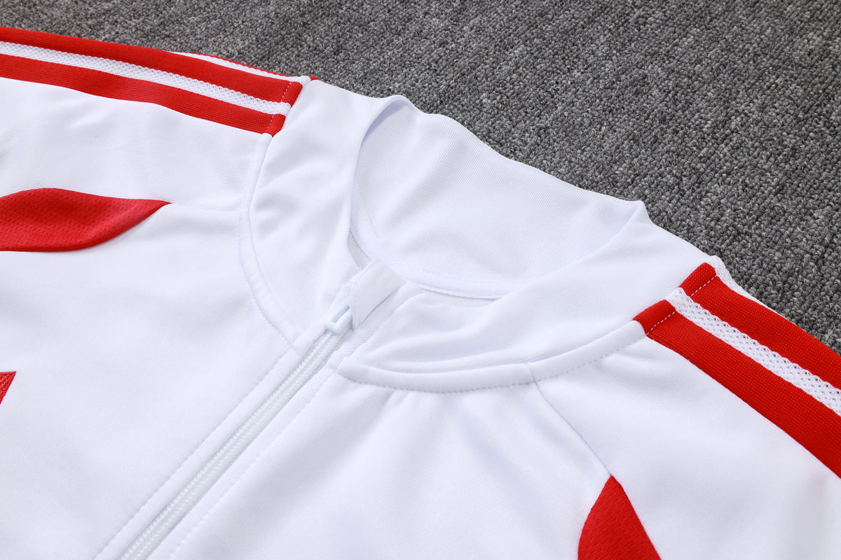 2026-27 Internacional White Full Zip Training Suit Adults Or Children