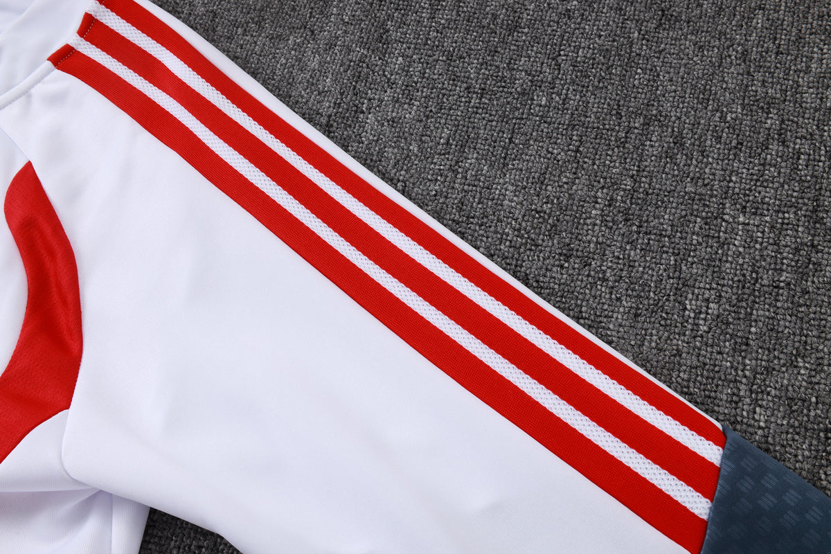 2026-27 Internacional White Full Zip Training Suit Adults Or Children