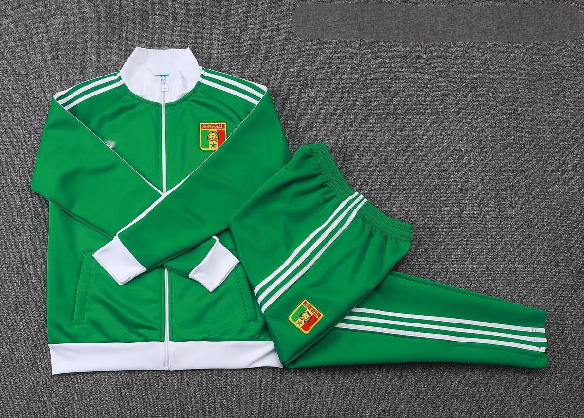 2026 Senegal Fruit Green Full Zip Training Suit Adults Or Children