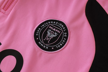 2026-27 Miami Pink Half Zip Training Suit Adults Or Children