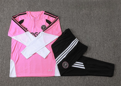 2026-27 Miami Pink Half Zip Training Suit Adults Or Children