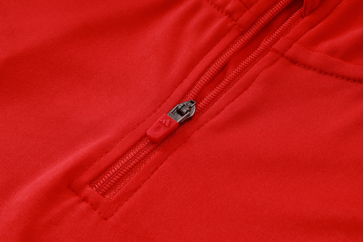 2026-27 Arsenal Red Half Zip Training Suit Adults Or Children