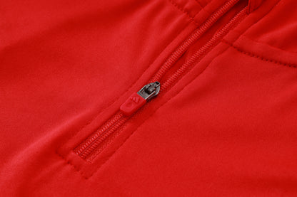 2026-27 Arsenal Red Half Zip Training Suit Adults Or Children