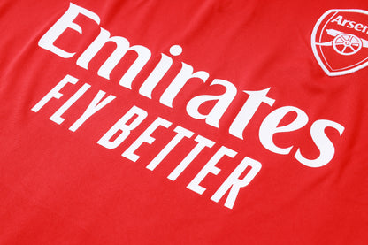 2026-27 Arsenal Red Half Zip Training Suit Adults Or Children