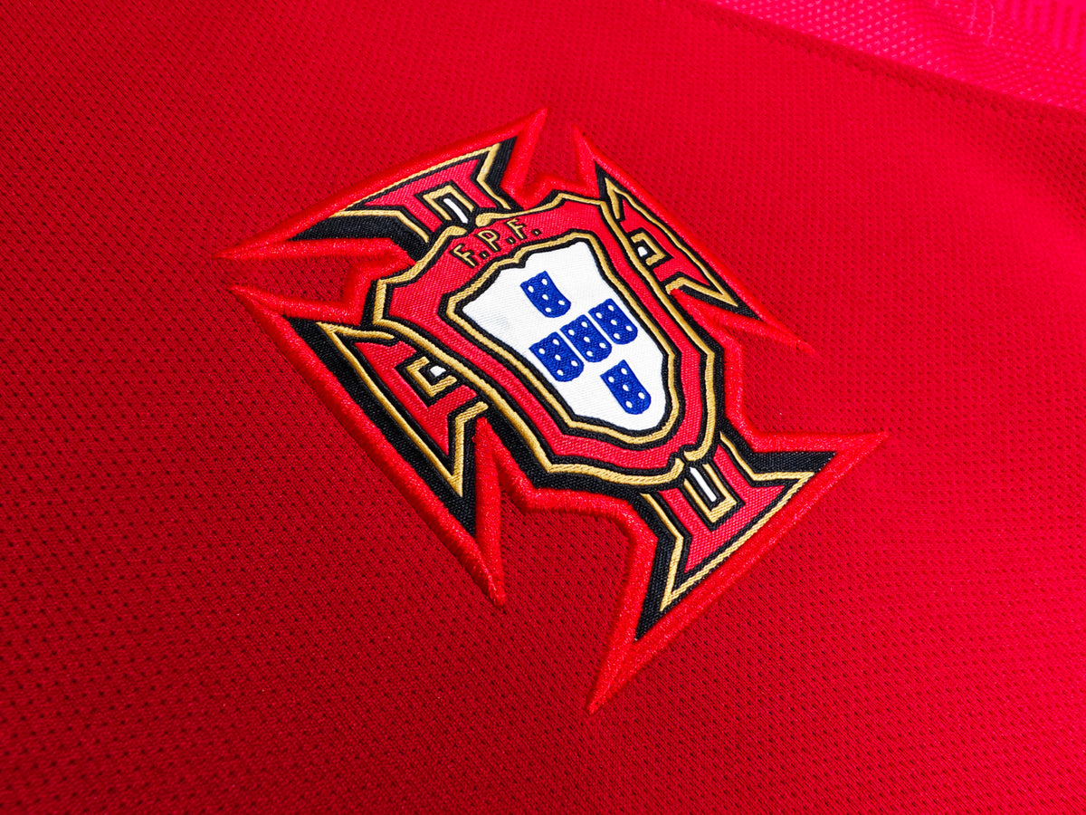 2018 Portugal Home Retro Long Sleeve S-2XL