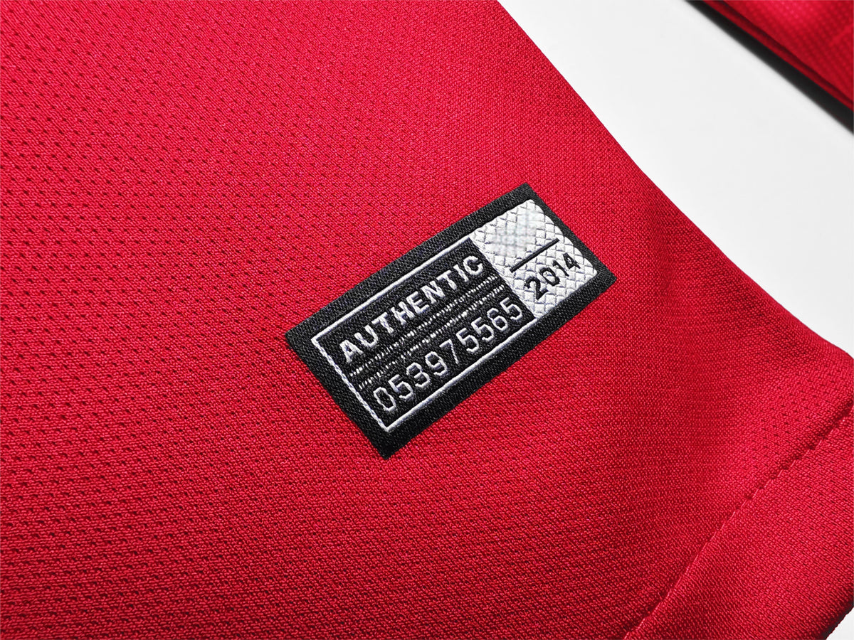 2018 Portugal Home Retro Long Sleeve S-2XL