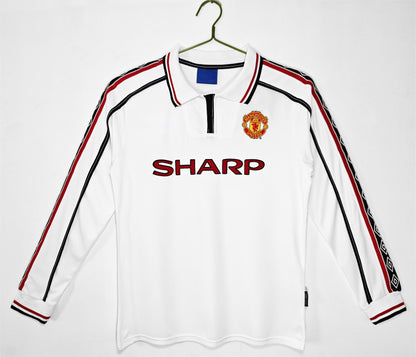 1998-99 Manchester United Retro Long Sleeve S-2XL