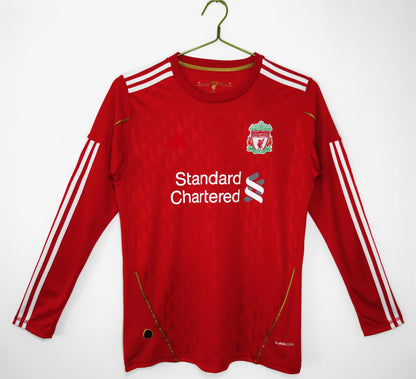 2010-11 Liverpool Home Retro Long Sleeve S-2XL
