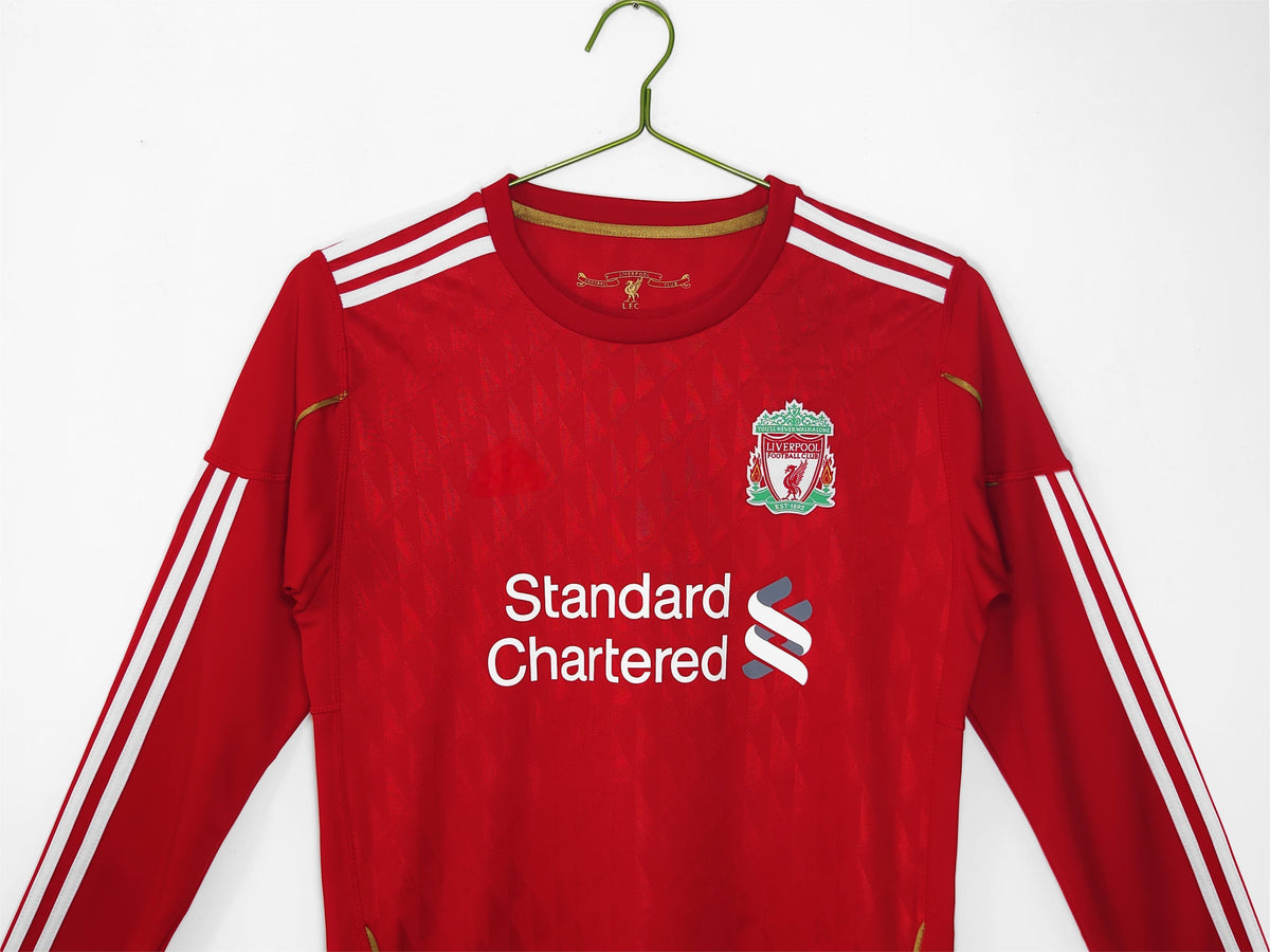 2010-11 Liverpool Home Retro Long Sleeve S-2XL