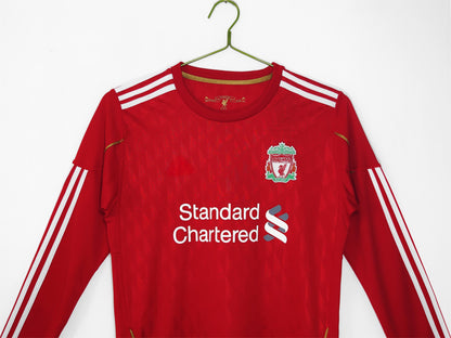 2010-11 Liverpool Home Retro Long Sleeve S-2XL