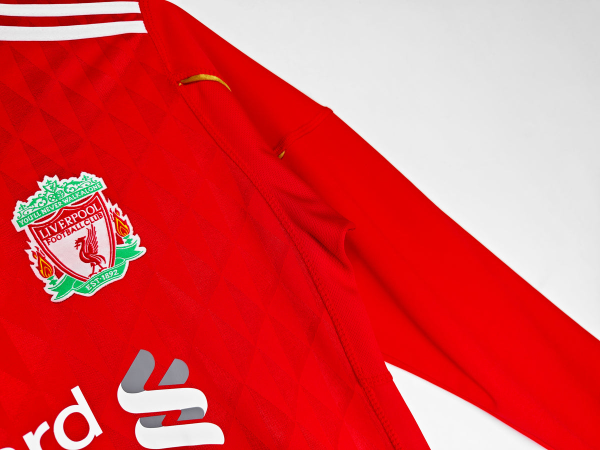 2010-11 Liverpool Home Retro Long Sleeve S-2XL