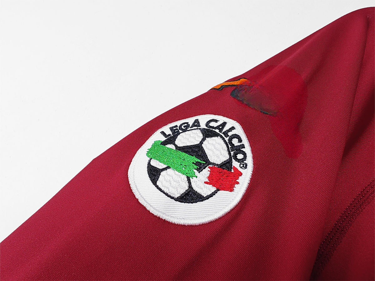 2001-02 Roma Retro Long Sleeve S-2XL